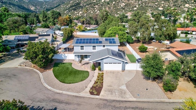 24920 Via Lopez Ct, Ramona, CA 92065 - view from above of property featuring a mountain backdrop