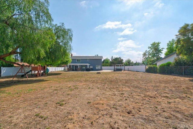 24920 Via Lopez Ct, Ramona, CA 92065 - view of yard featuring a playground