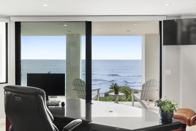5067 Shore Dr, Carlsbad, CA 92008 - office space with a wall of windows