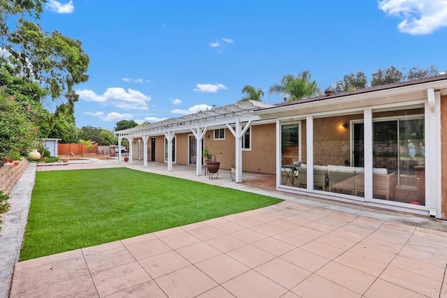 1093 Rancho Santa Fe Rd, Encinitas, CA 92024 - back of house featuring a patio and stucco siding