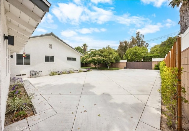 17435 Lassen St, Northridge, CA 91325 - fenced backyard featuring a patio