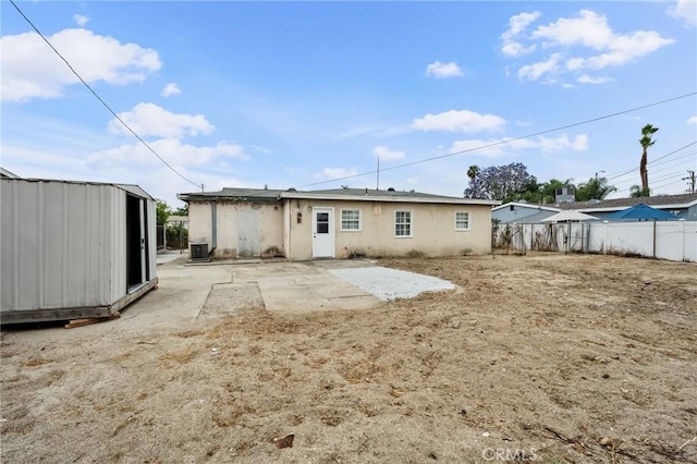 820 Carlotta Ct, Redlands, CA 92374 - back of house featuring a patio and central AC unit