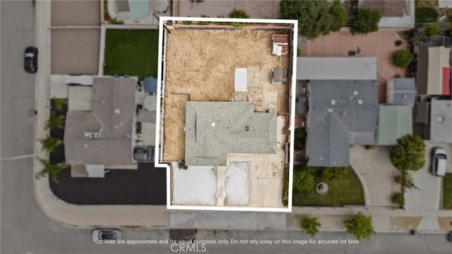 820 Carlotta Ct, Redlands, CA 92374 - aerial overview of property's location with property boundaries highlighted