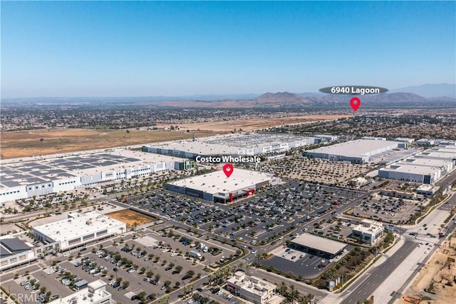 6940 Lagoon Ct, Jurupa Valley, CA 91752 - drone / aerial view of a mountainous background