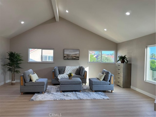135 Ricci Ave, Walnut, CA 91789 - living area featuring wood finished floors, recessed lighting, and baseboards