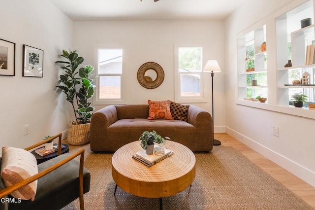 3538 Sierra St, Los Angeles, CA 90031 - living room with wood finished floors and baseboards