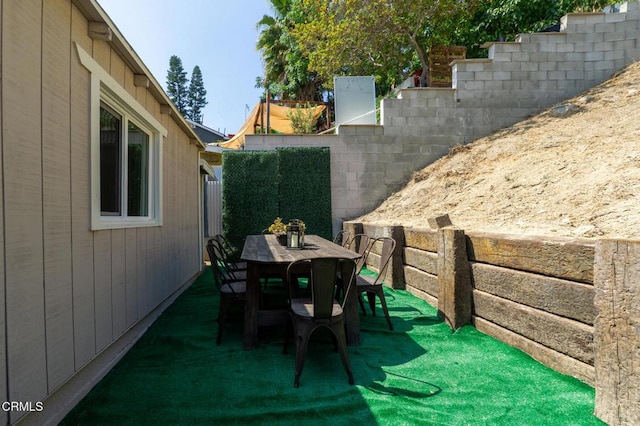 3538 Sierra St, Los Angeles, CA 90031 - view of patio / terrace featuring outdoor dining area