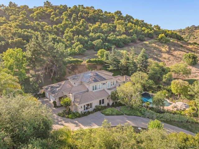 4014 Millagra Dr, Fallbrook, CA 92028 - aerial view of property and surrounding area with a forest
