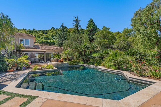 4014 Millagra Dr, Fallbrook, CA 92028 - swimming pool featuring a patio area and a gazebo