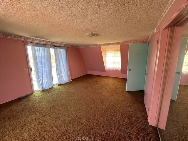 60645 Lupin Ln, Anza, CA 92539 - empty room with a textured ceiling and carpet flooring