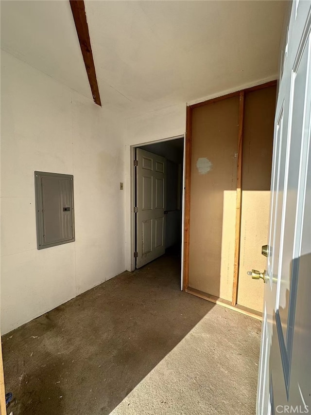 60645 Lupin Ln, Anza, CA 92539 - interior space with electric panel