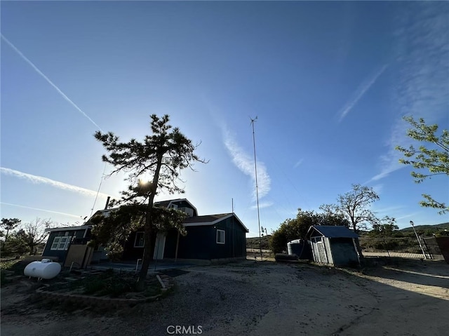 60645 Lupin Ln, Anza, CA 92539 - view of front of house