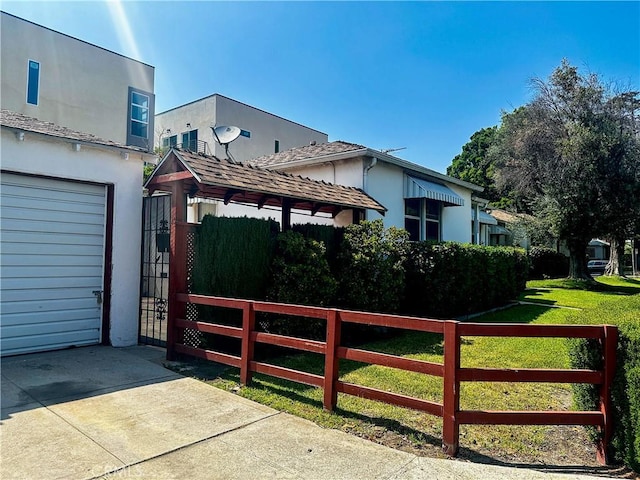 10802 Morrison St, North Hollywood, CA 91601 - view of home's exterior featuring stucco siding and a garage