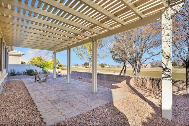 19344 Macklin St, Apple Valley, CA 92308 - view of patio with a pergola