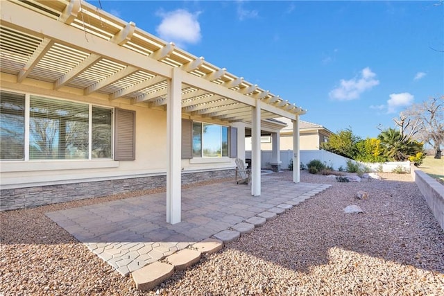 19344 Macklin St, Apple Valley, CA 92308 - view of patio with a pergola