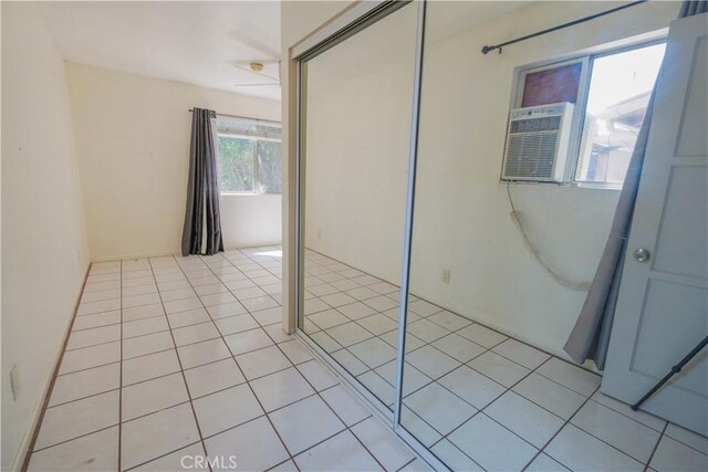 7227 Farmland Ave, Pico Rivera, CA 90660 - unfurnished room with light tile patterned flooring and cooling unit