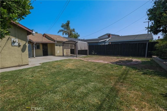 7227 Farmland Ave, Pico Rivera, CA 90660 - view of yard with a patio