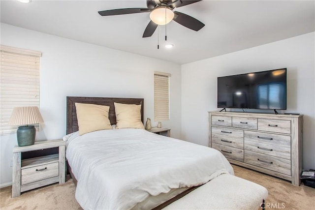 1737 Arcus Ct, Beaumont, CA 92223 - bedroom featuring carpet and ceiling fan