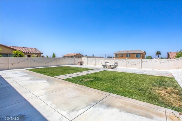 1737 Arcus Ct, Beaumont, CA 92223 - view of yard with a patio