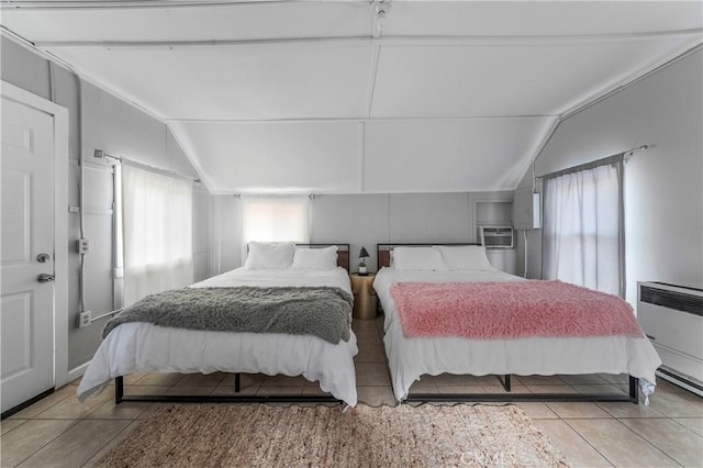 59485 State Highway 74, Mountain Center, CA 92561 - tiled bedroom with vaulted ceiling