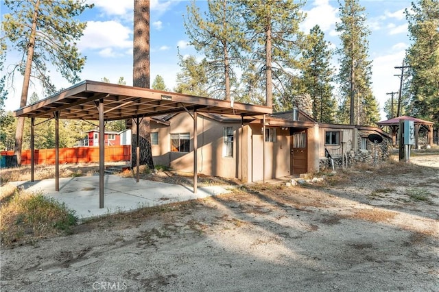 59485 State Highway 74, Mountain Center, CA 92561 - exterior space featuring a carport