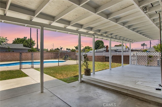 5342 Kingsley St, Montclair, CA 91763 - fenced backyard featuring a deck and a patio