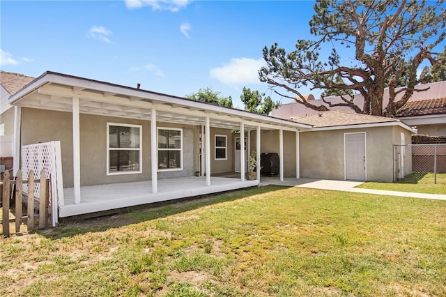 5342 Kingsley St, Montclair, CA 91763 - rear view of property featuring a patio area and stucco siding