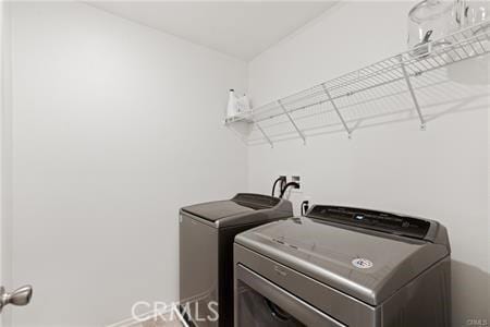 7155 Citrus Ave Unit 320, Fontana, CA 92336 - laundry area featuring washing machine and dryer