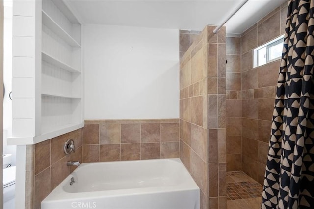 7560 Castano Ave, Atascadero, CA 93422 - bathroom featuring a bath and tiled shower