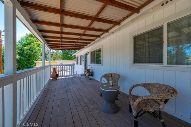 7560 Castano Ave, Atascadero, CA 93422 - view of wooden terrace
