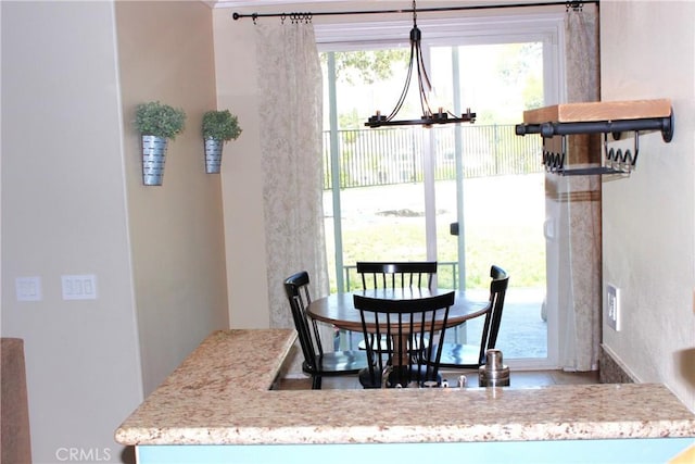 45344 Saint Tisbury St, Temecula, CA 92592 - dining space featuring a chandelier