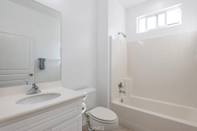 1583 Turtle Crk, Beaumont, CA 92223 - bathroom featuring vanity and washtub / shower combination