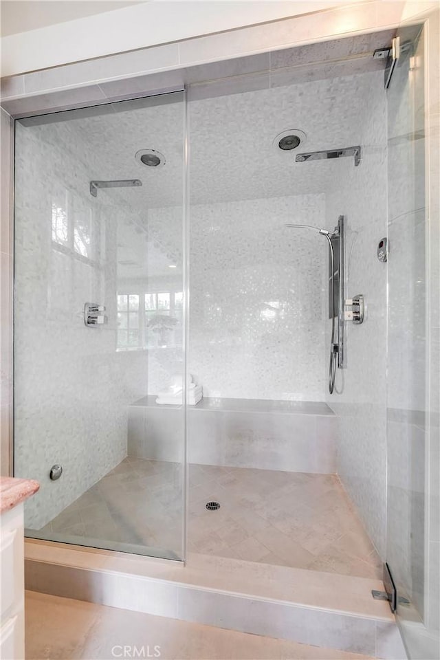 4820 Encino Ter, Encino, CA 91316 - bathroom with a stall shower and vanity
