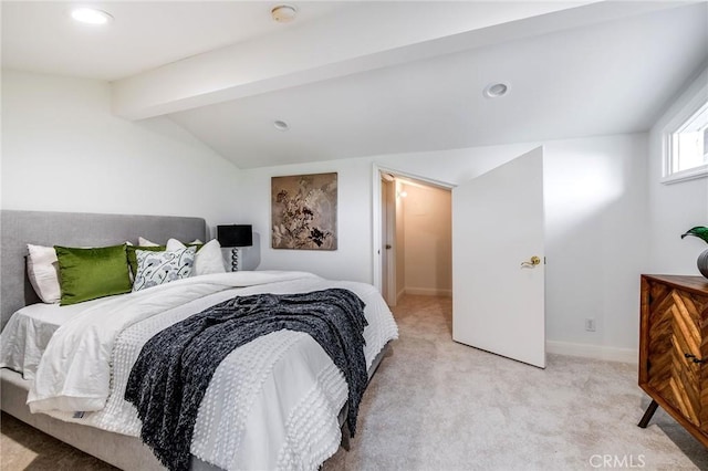 4820 Encino Ter, Encino, CA 91316 - bedroom with light carpet, recessed lighting, and baseboards