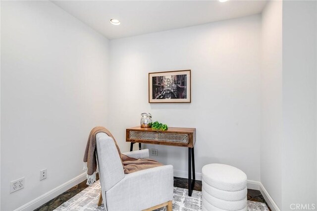 4820 Encino Ter, Encino, CA 91316 - sitting room with baseboards and recessed lighting