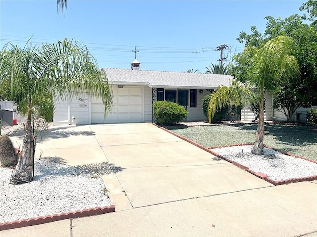 29041 Desert Hills Rd, Menifee, CA 92586 - ranch-style house with a garage and concrete driveway