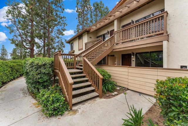 12590 Carmel Creek Rd Unit 1, San Diego, CA 92130 - exterior space with stairway