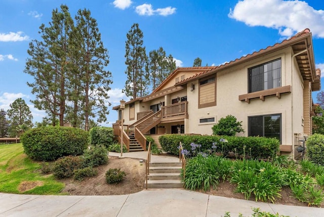 12590 Carmel Creek Rd Unit 1, San Diego, CA 92130 - view of building exterior with stairway