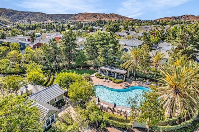 5 Quartz Ln, Ladera Ranch, CA 92694 - aerial perspective of suburban area with a mountain backdrop