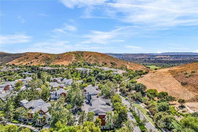 5 Quartz Ln, Ladera Ranch, CA 92694 - aerial view of property's location with nearby suburban area and mountains