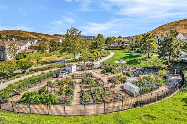 5 Quartz Ln, Ladera Ranch, CA 92694 - surrounding community with a mountain view, a residential view, and a storage unit