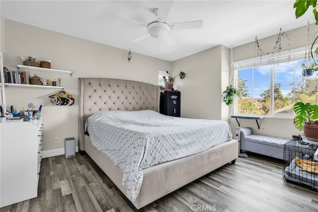 5 Quartz Ln, Ladera Ranch, CA 92694 - bedroom with wood finished floors and a ceiling fan