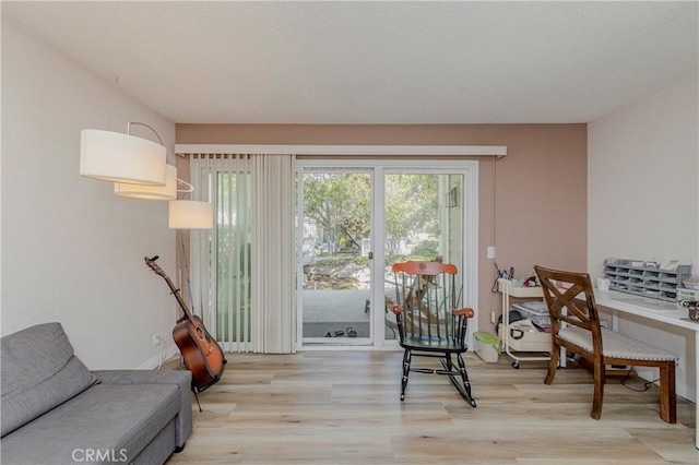 22224 S Vermont Ave Unit 102C, Torrance, CA 90502 - living area with light wood-type flooring