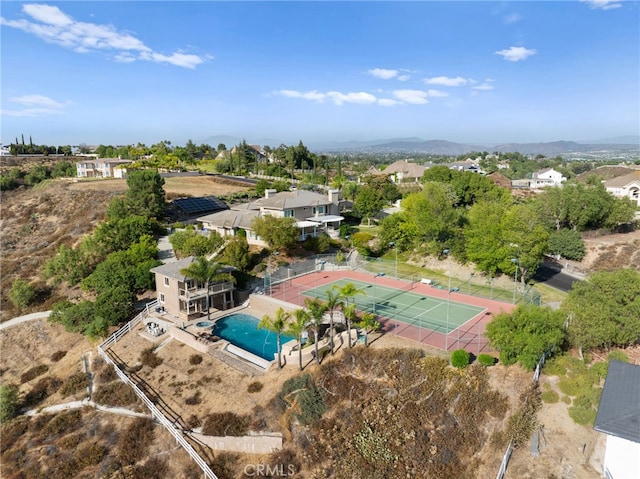 43845 Calle De Velardo, Temecula, CA 92592 - aerial view of residential area with a pool