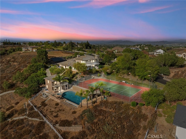 43845 Calle De Velardo, Temecula, CA 92592 - drone / aerial view of a pool area