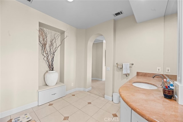 43845 Calle De Velardo, Temecula, CA 92592 - bathroom featuring vanity and tile patterned flooring