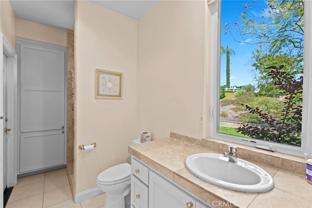 43845 Calle De Velardo, Temecula, CA 92592 - bathroom featuring vanity and tile patterned floors