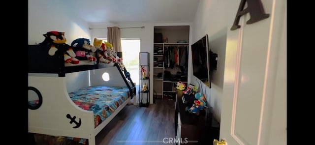 12477 Redrock Ct, Victorville, CA 92392 - bedroom with wood finished floors