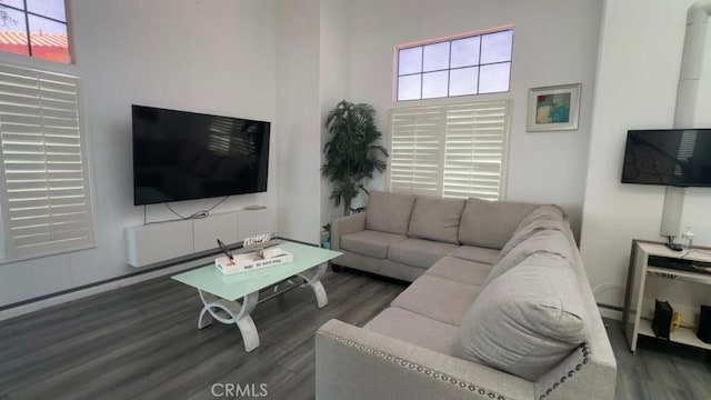 12477 Redrock Ct, Victorville, CA 92392 - living area with wood finished floors and plenty of natural light
