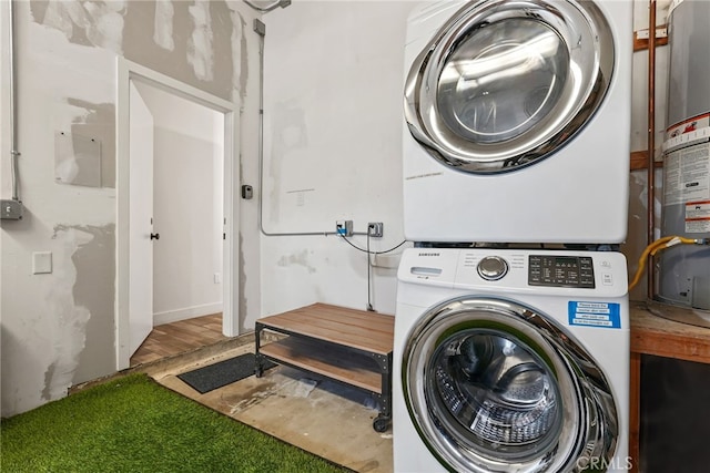 4941 Catamaran St, Oxnard, CA 93035 - laundry room featuring stacked washer / drying machine
